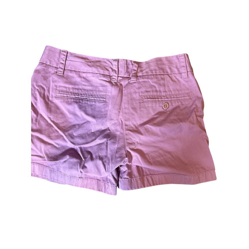 JCREW CHINO SHORTS, size 4, purple - Picture 4 of 4